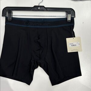 Calvin Klein Microfiber low rise  Trunk - blue dark /black  stretch